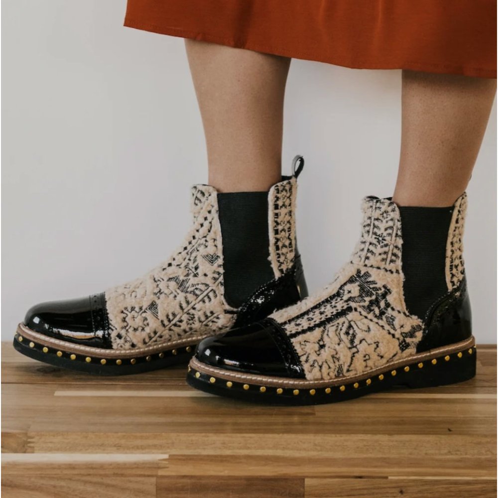 Free People Textile Atlas Chelsea Boot